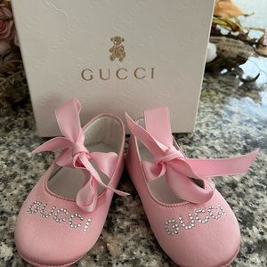 Authentic Baby Gucci ballerina shoes